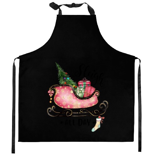 Sleigh All Day Kitchen Aprons