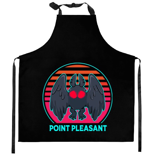Cryptozoology Folklore Mothman Point Pleasant Kitchen Aprons
