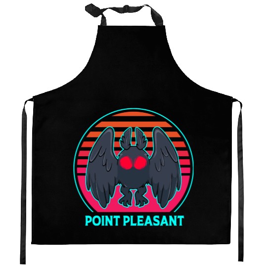 Cryptozoology Folklore Mothman Point Pleasant Kitchen Aprons