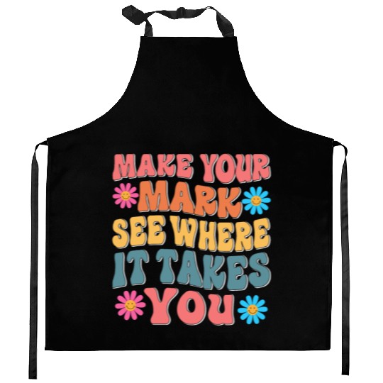 Make Your Mark Dot Day See Where It Takes You Kitchen Aprons