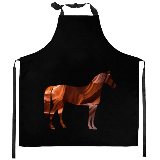 Rocky Horse - Grand Canyon rocks Kitchen Aprons