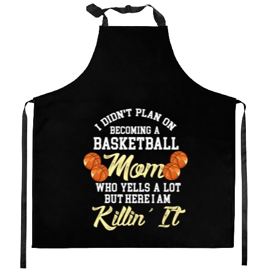 Basketball Mom Kitchen Aprons