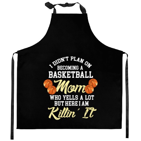 Basketball Mom Kitchen Aprons