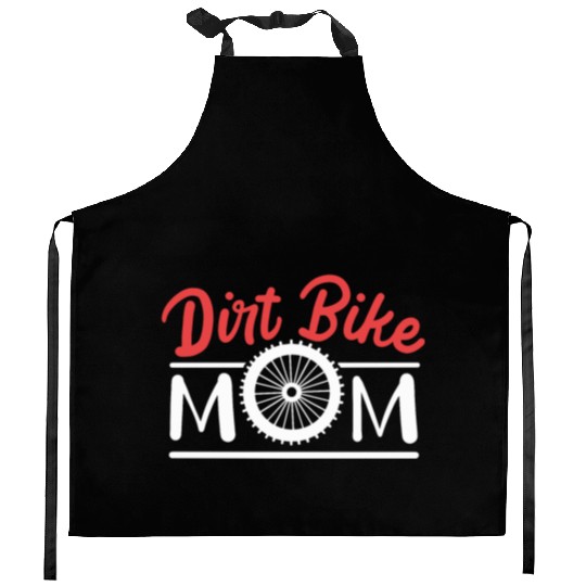 Dirt Bike Mom Kitchen Aprons