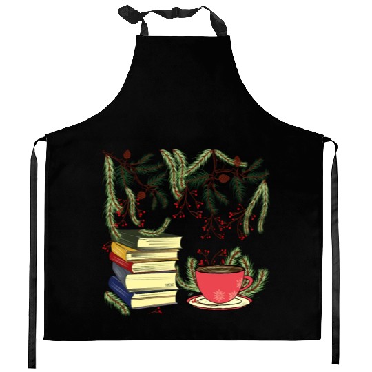 Winter Books and Tea Kitchen Aprons