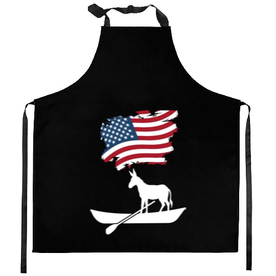 Donkey Pox The Disease Destroying America biden Kitchen Aprons