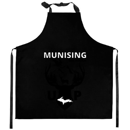 Munising Michigan Upper Peninsula Kitchen Aprons