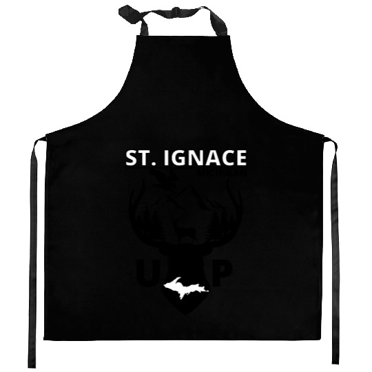 St. Ignace Michigan Upper Peninsula Kitchen Aprons