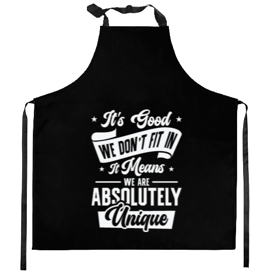 Positivity Misfits Poets Poetry Unique Uniqueness Kitchen Aprons