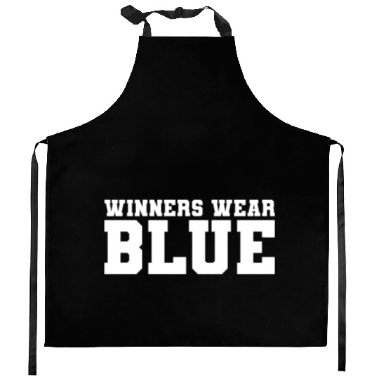 High School Musical EJ Winners Wear Blue Tank Kitchen Aprons