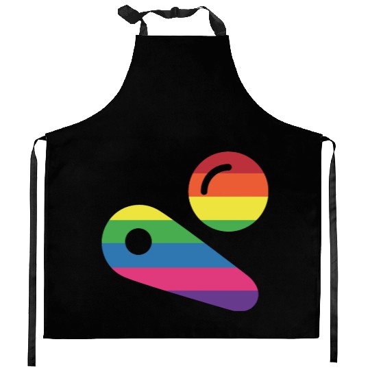 Pinball LGBT Player Kitchen Aprons