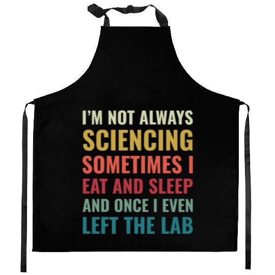 Science Chemist Funny Scientist Laboratory Kitchen Aprons