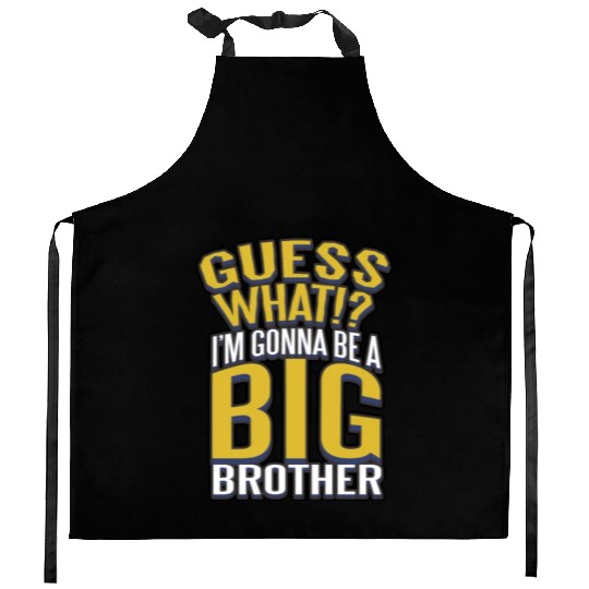 Big Brother Finally Novelty Design For Boys & Kitchen Aprons