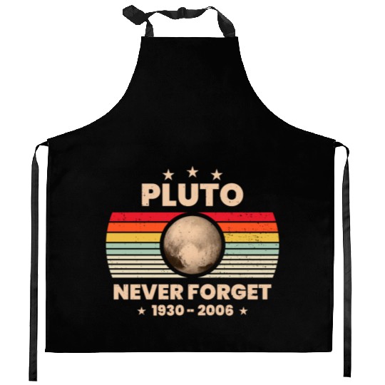 Pluto Never Forget 1930 - 2006 Kitchen Aprons