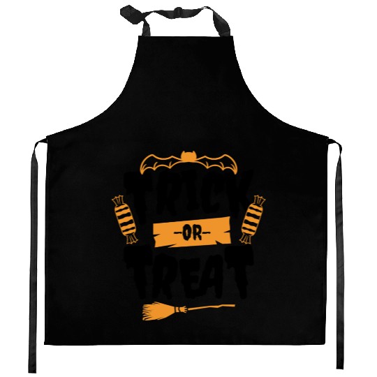 Trick Or Treat Kitchen Aprons