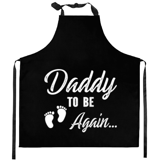 Daddy To Be Again Kitchen Aprons