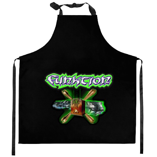 FUNKTION Band from Los Angeles Ca Rap Rock Funk Kitchen Aprons