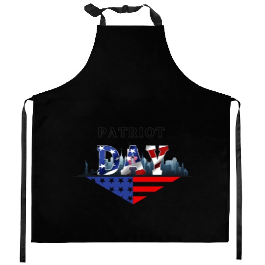 Patriot Day 9.11 Kitchen Aprons