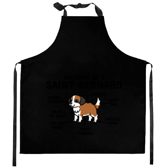 Anatomy Of A Saint Bernard Kitchen Aprons