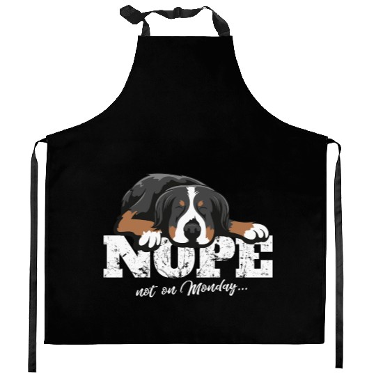 Bernese Mountain Dog Idea Kitchen Aprons