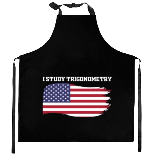 I Study Triggernometry 2nd Aamendment US American Kitchen Aprons