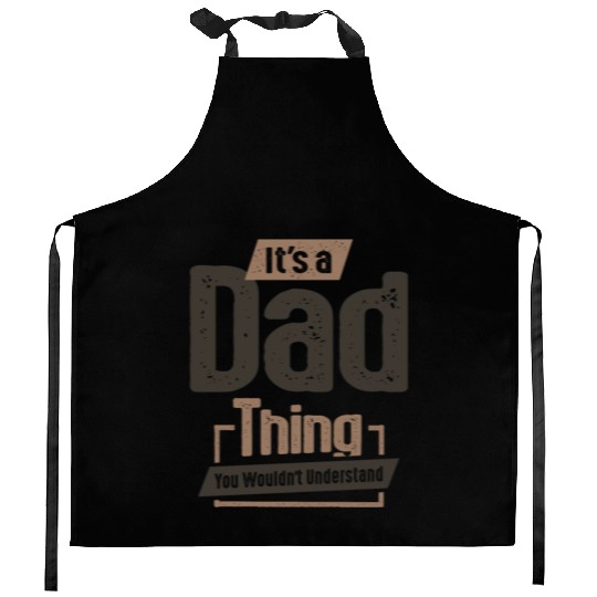 Mens It's a Dad Thing Funny Dad Grandpa Kitchen Aprons