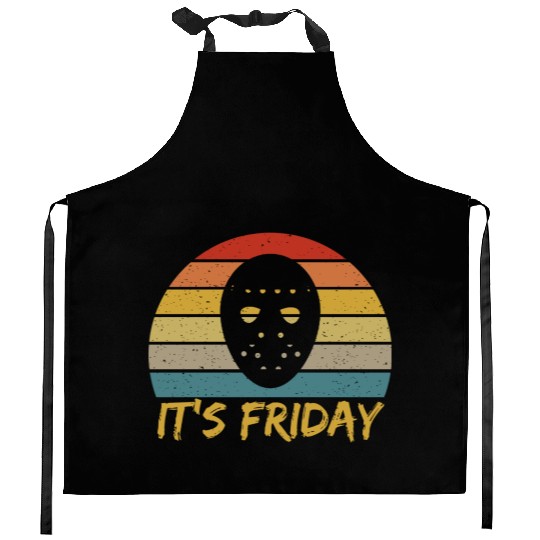Halloween Spirit For Horror Lover Kitchen Aprons