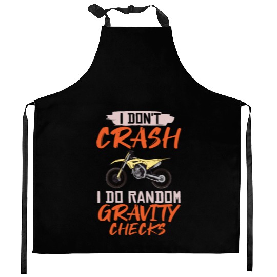 Dirt Bike Electric Motocross Riding MX Rider Kitchen Aprons