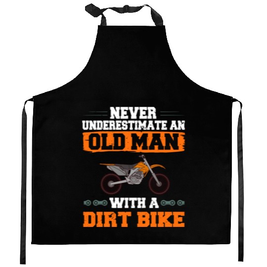 Dirt Bike Electric Motocross Riding MX Rider Kitchen Aprons