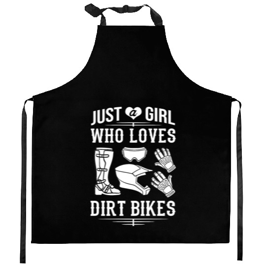 Dirt Bike Electric Motocross Riding MX Rider Kitchen Aprons