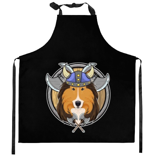 Collie I Valhalla I Viking Kitchen Aprons