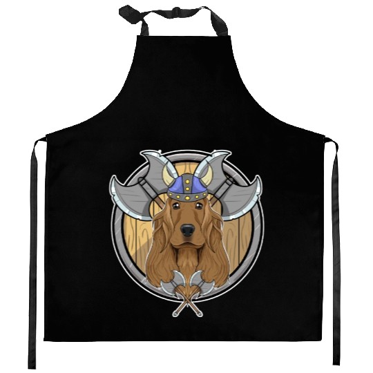 Cocker Spaniel I Valhalla I Viking Kitchen Aprons