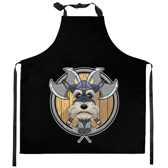 Miniature Schnauzer I Valhalla I Viking Kitchen Aprons