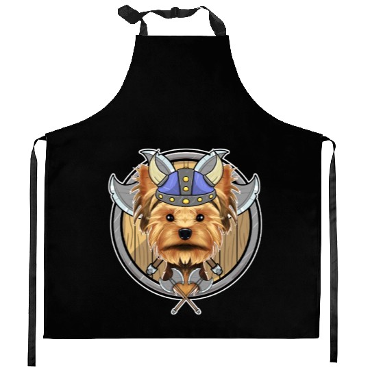 Yorkshire Terrier I Valhalla I Viking Kitchen Aprons