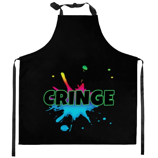 CRINGE Kitchen Aprons