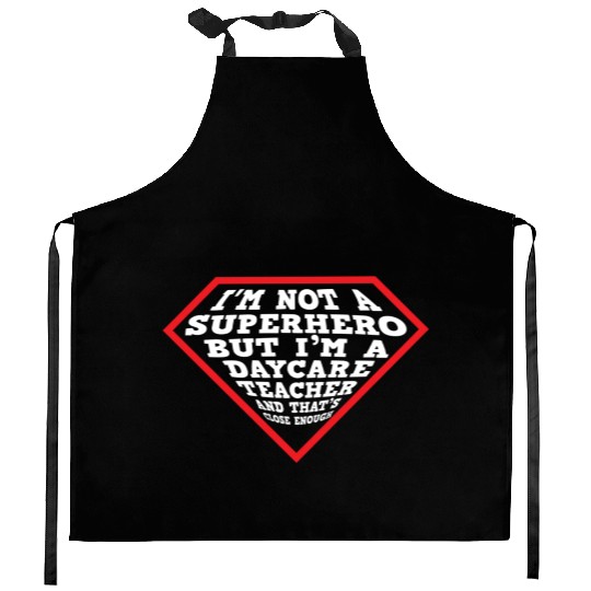 Daycare Teacher Childcare Provider Kitchen Aprons