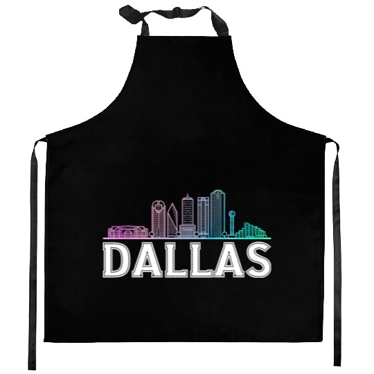 Dallas City Texas Dallas Kitchen Aprons