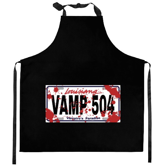 Vamp 504 Louisiana Vampire's Paradise Kitchen Aprons
