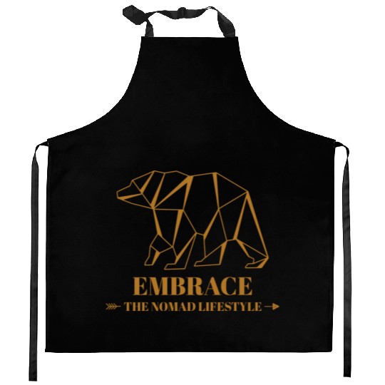 Embrace The Nomad Lifestyle Design Kitchen Aprons