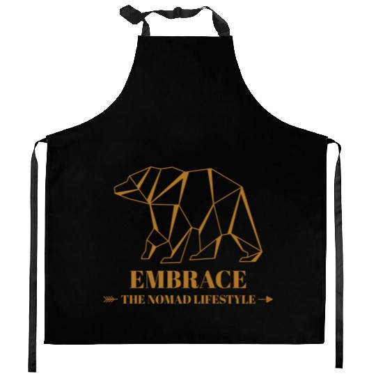 Embrace The Nomad Lifestyle Design Kitchen Aprons