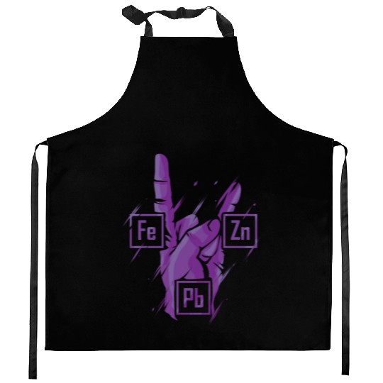 Heavy Metals Chemistry Iron Zinc Lead Kitchen Aprons