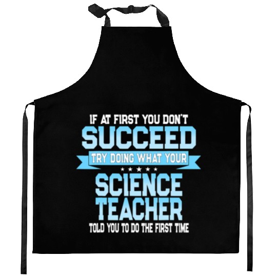 Fun Science Teacher Quote Gift Funny Saying Kitchen Aprons