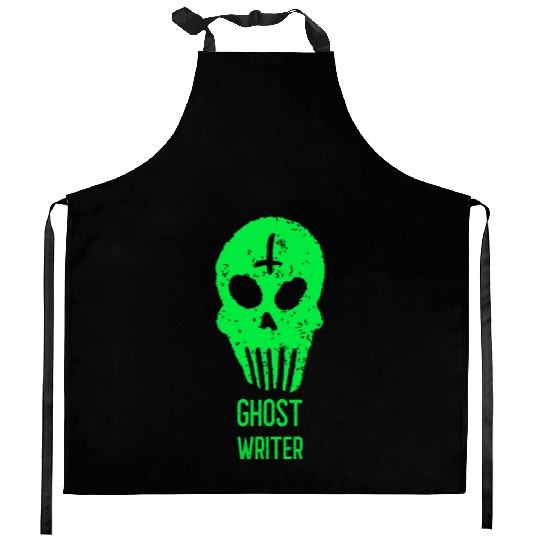 Ghost Writer Halloween Trick or Treat Costume Kitchen Aprons