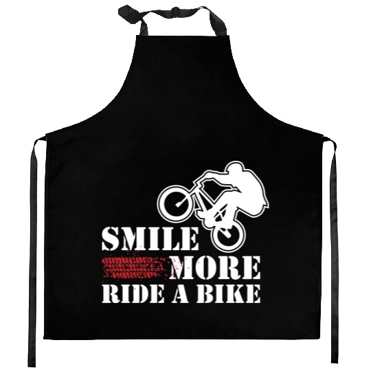 Ride A Bike Kitchen Aprons
