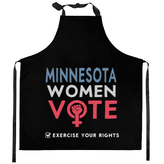 Minnesota Women Vote Voter 2022 Election Feminist Kitchen Aprons