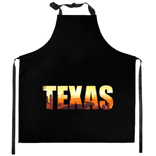 Texas city USA gift Houston America Kitchen Aprons