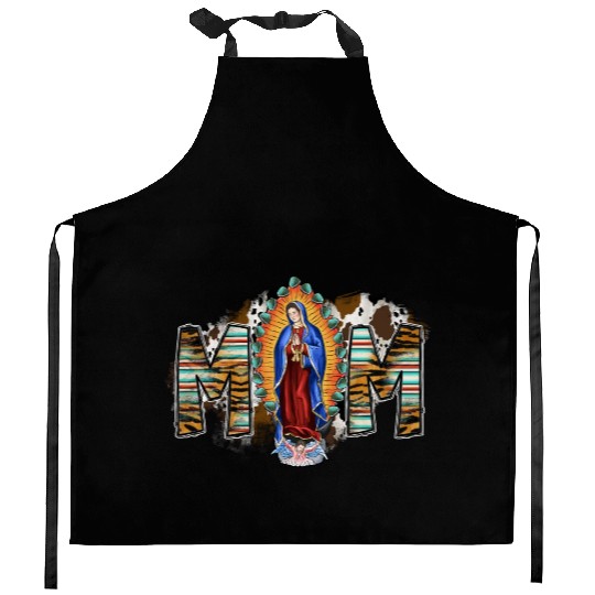 Mom Virgin Mary Kitchen Aprons