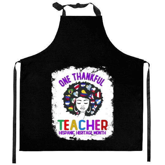 One Thankful Teacher, Hispanic Heritage month Kitchen Aprons