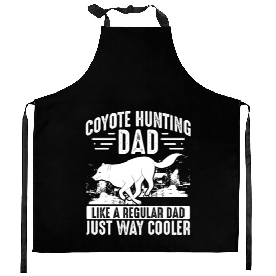 Coyote Trapping Coyote Hunting Yote Hunting Gift Kitchen Aprons