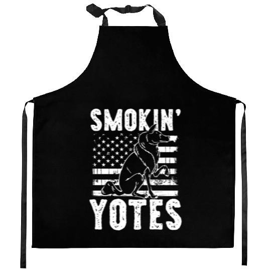 Coyote Trapping Coyote Hunting Yote Hunting Gift Kitchen Aprons